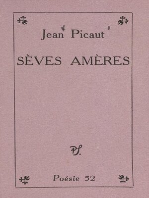 cover image of Sèves amères